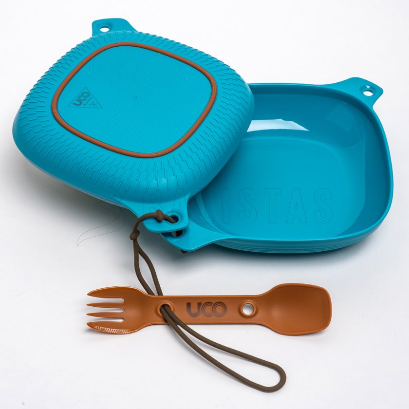 Eetset UCO Mess Kit 4-delig blauw