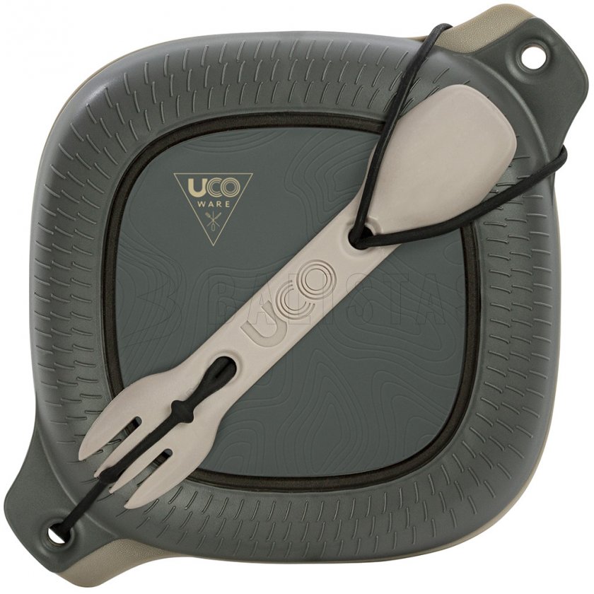 Eetset UCO Mess Kit 4-delig grijs