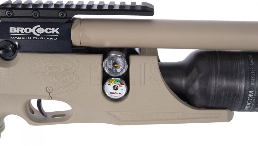 Luchtgeweer Brocock Bantam Patagonia HR 6,35mm cerakote