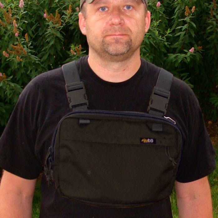 Hrudní tas Jubö Front Bag Classic černá