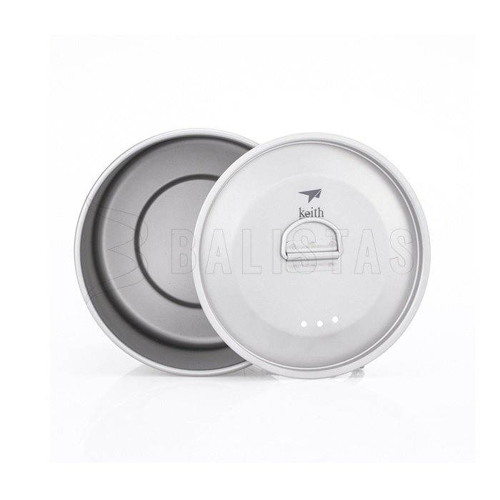Titanen mok Keith met deksel 900ml