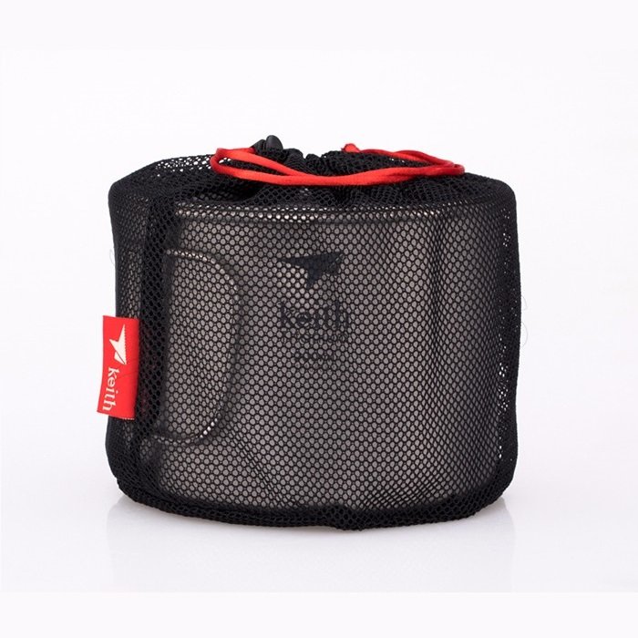 Titanen mok Keith met deksel 900ml