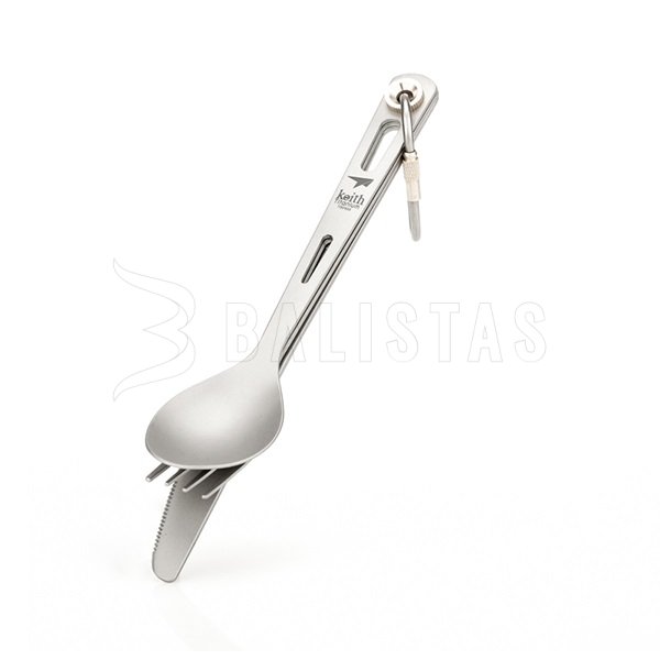 Titanium bestek Keith Cutlery Set