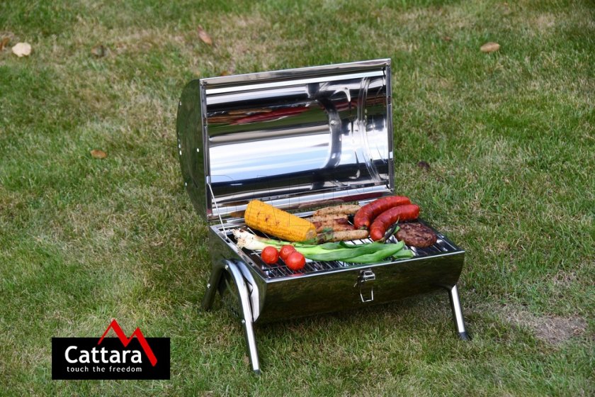 Tafelbarbecue op houtskool Cattara Double