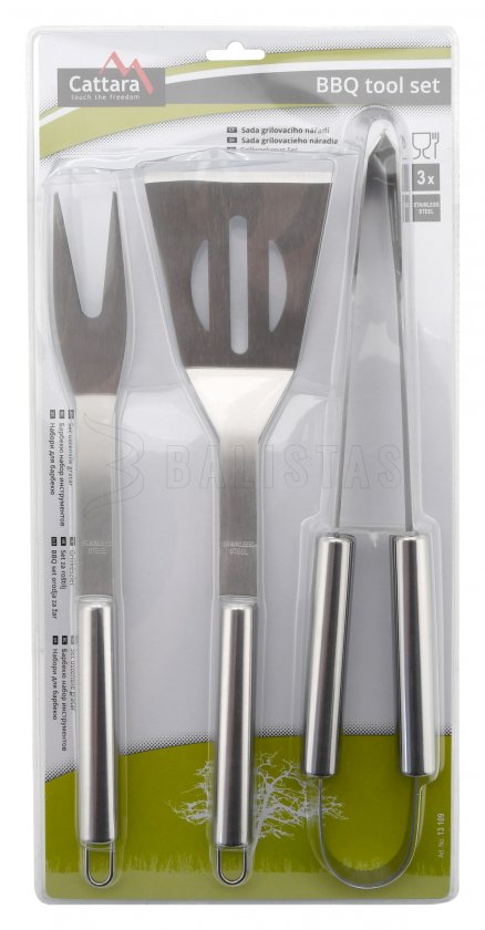 Grillgereedschap Cattara BBQ set 3-delig