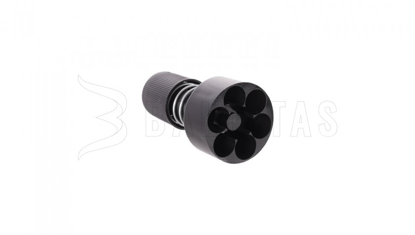 Luchtrevolver ASG Dan Wesson 715 2,5" silver diabolo’s