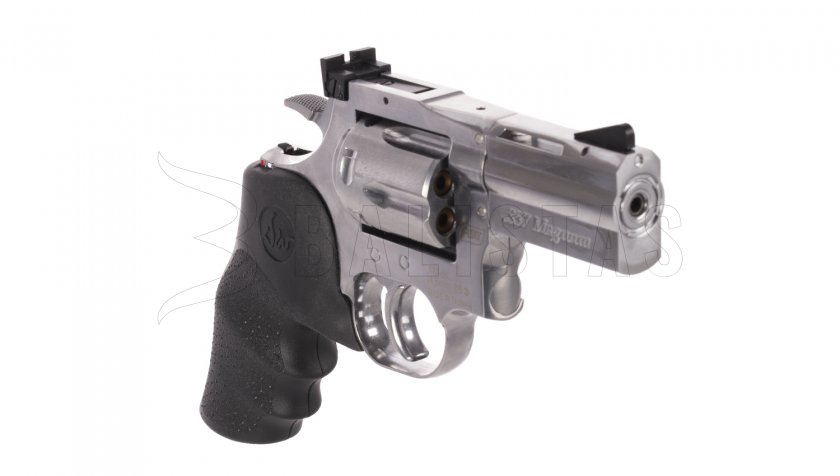 Luchtrevolver ASG Dan Wesson 715 2,5" silver hagel