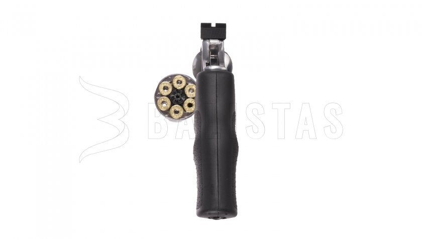 Luchtrevolver ASG Dan Wesson 715 2,5" silver hagel