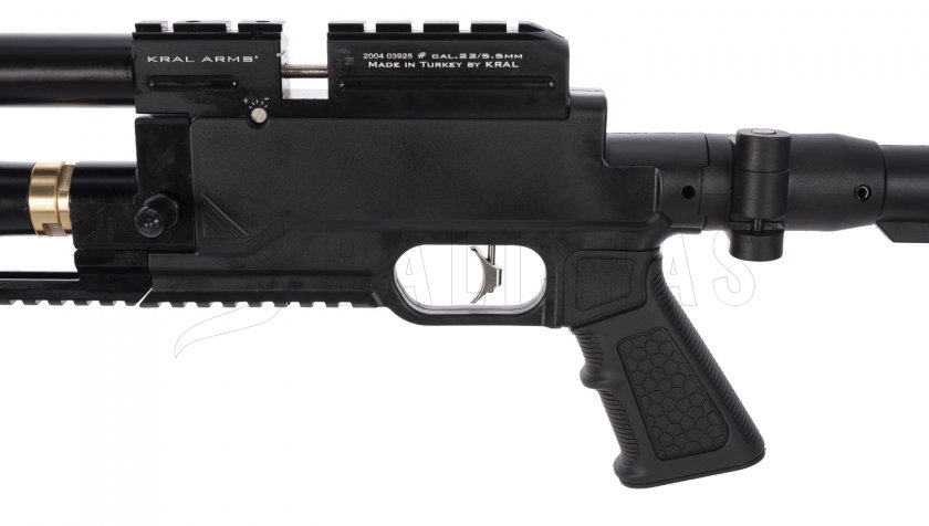 Luchtbuks Kral Arms Puncher Jumbo Dazzle Black 5,5mm