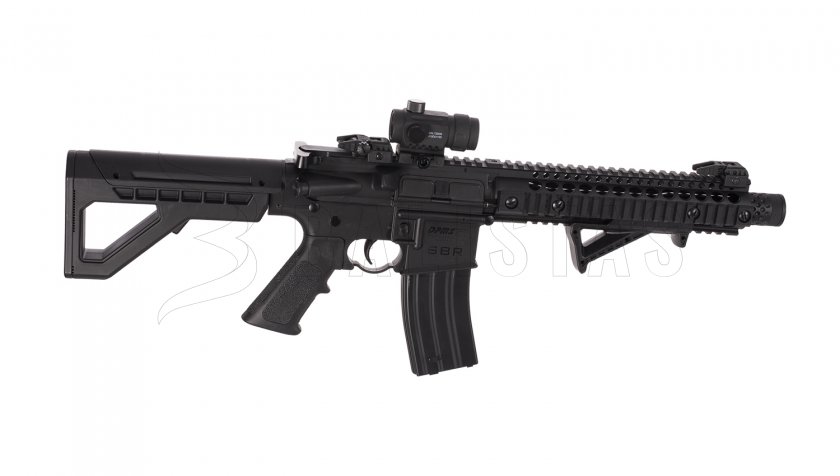 Luchtbuks Crosman DPMS SBR Full Auto 4,5mm met collimator