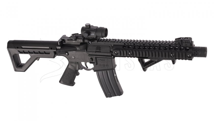 Luchtbuks Crosman DPMS SBR Full Auto 4,5mm met collimator