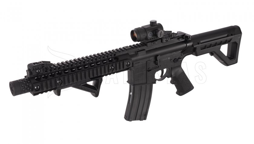 Luchtbuks Crosman DPMS SBR Full Auto 4,5mm met collimator