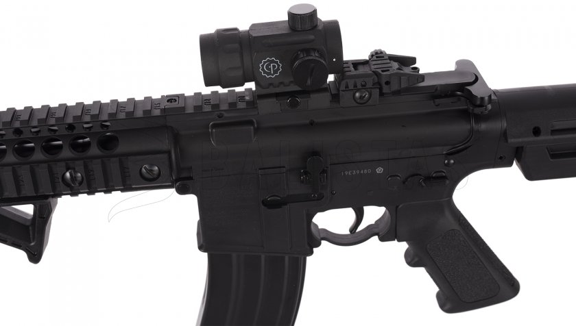Luchtbuks Crosman DPMS SBR Full Auto 4,5mm met collimator