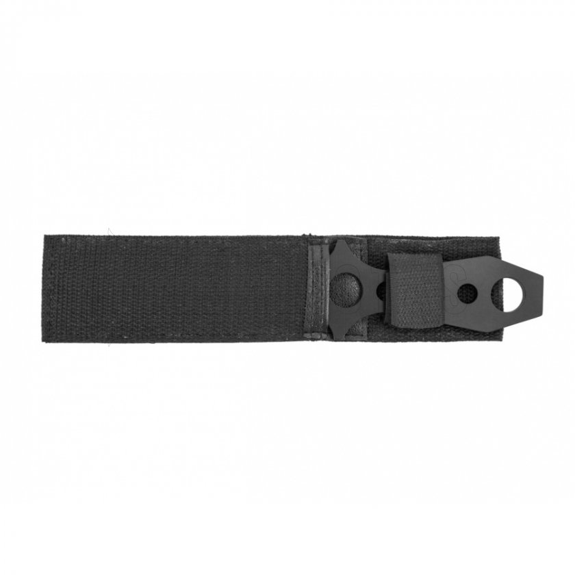 Vrhací mes Fox Outdoor 22,5cm met etui, zwart