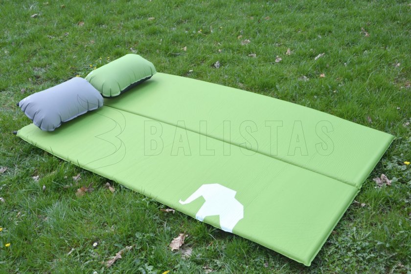 Zelfopblazend kussen Zulu Outdoor Dream groen