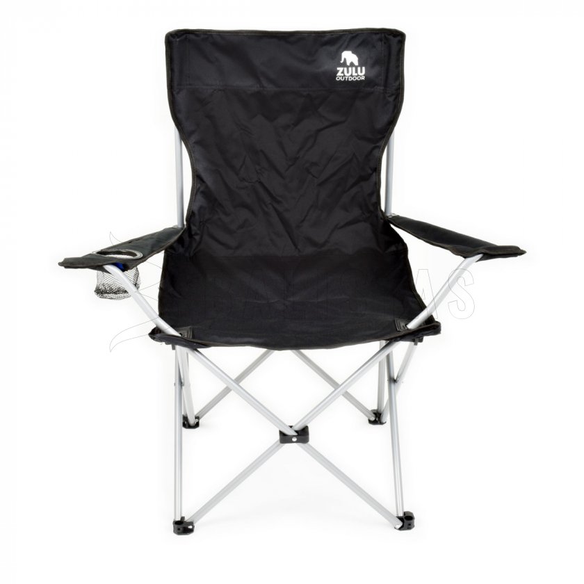 Stoel Zulu Outdoor Camp zwart