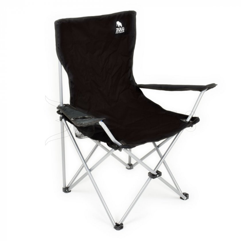 Stoel Zulu Outdoor Camp zwart