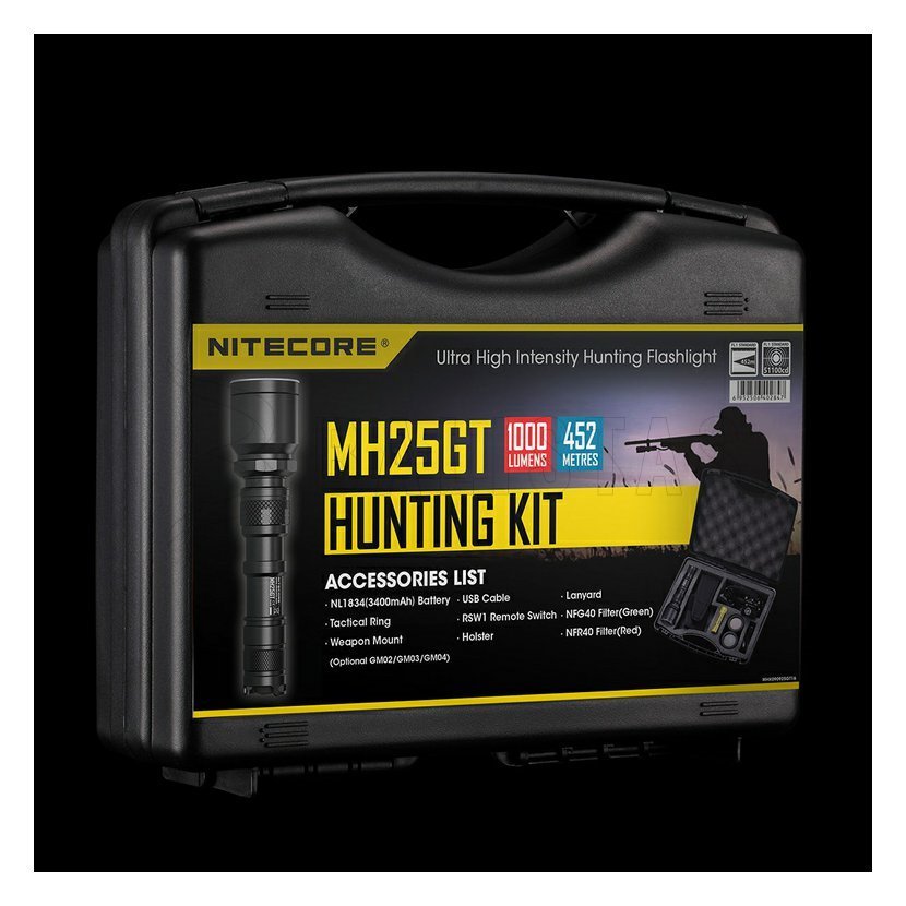 Nitecore MH25GT Jachtset