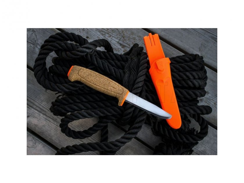 Mes Morakniv Floating Serrated Knife Orange