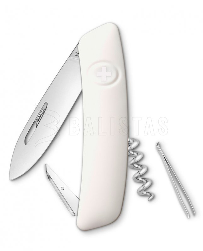 Zwitserse zakmes Swiza D01 wit
