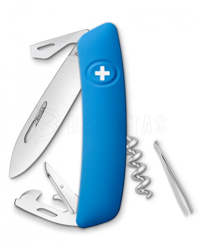 Zwitserse zakmes Swiza D03 blauw
