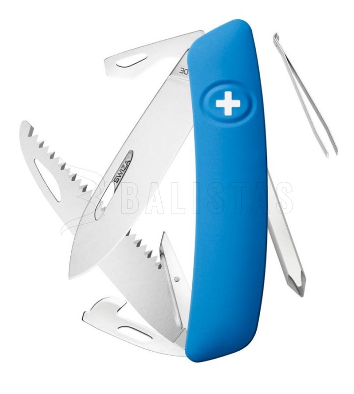 Zwitserse zakmes Swiza D06 blauw
