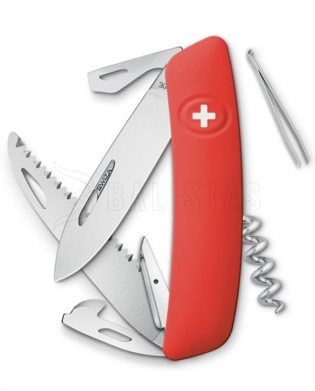Zwitserse zakmes Swiza D05 rood
