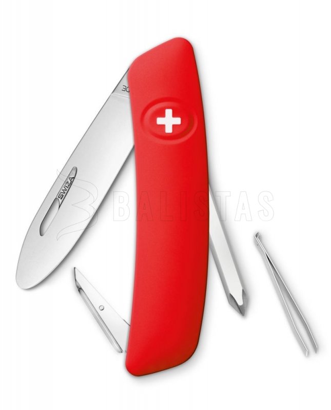 Zwitserse zakmes Swiza Junior J02 rood