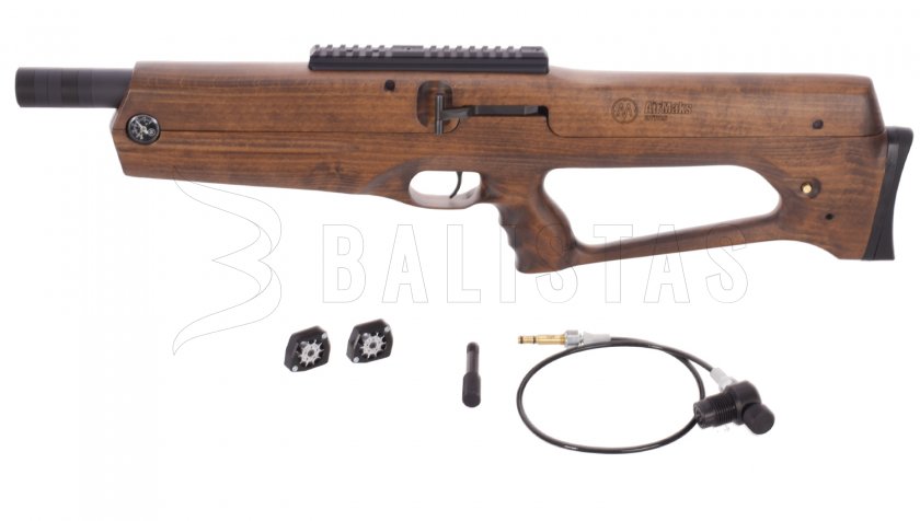 Luchtbuks AirMaks Caiman X 5,5mm Beuken