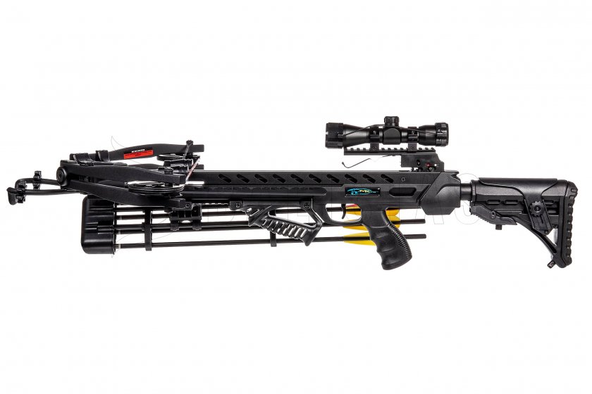 Kruisboog Mankung Frost Wolf 175lb zwart
