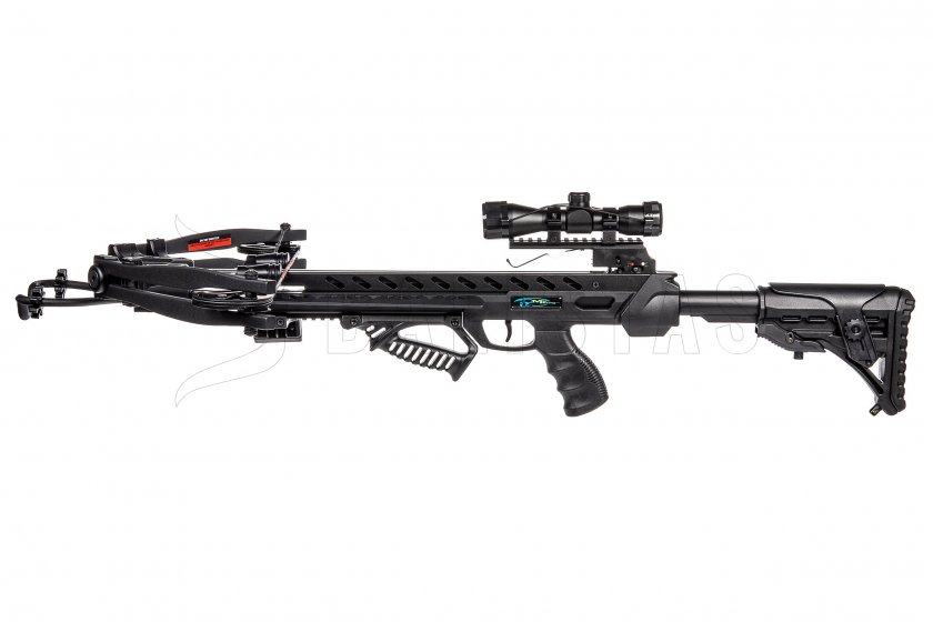 Kruisboog Mankung Frost Wolf 175lb zwart