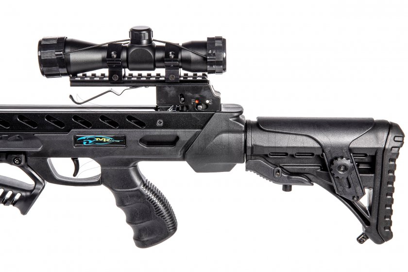 Kruisboog Mankung Frost Wolf 175lb zwart