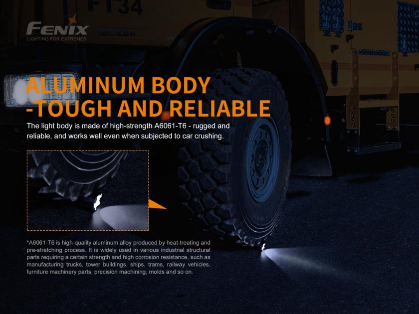 Tactische zaklamp Fenix TK22 Ultimate Edition