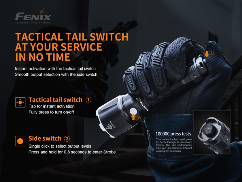 Tactische zaklamp Fenix TK22 Ultimate Edition