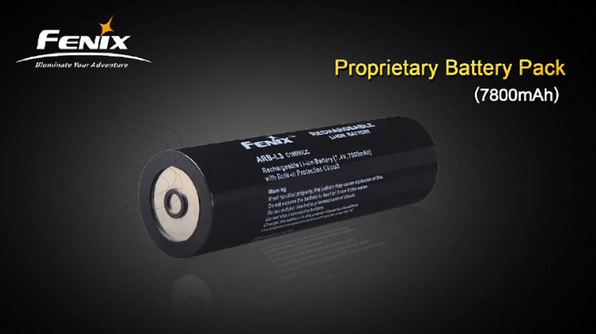 Vervangende accu voor Fenix RC40 7800mAh