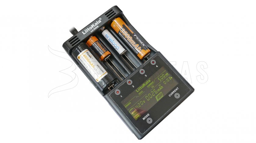 Diagnostische lader Lii-500S (Li-Ion en NiMH)