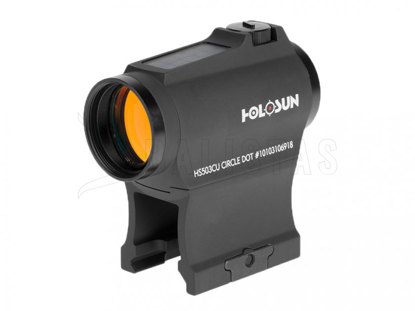 Red Dot-kijker met zonnepaneel Holosun Red Dot HS503CU