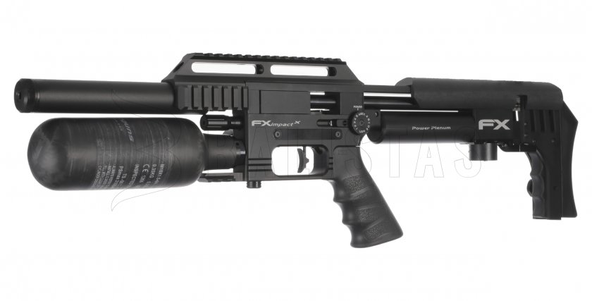 Luchtdrukgeweer FX Impact MKII Compact, Power Plenum, black 5,5mm