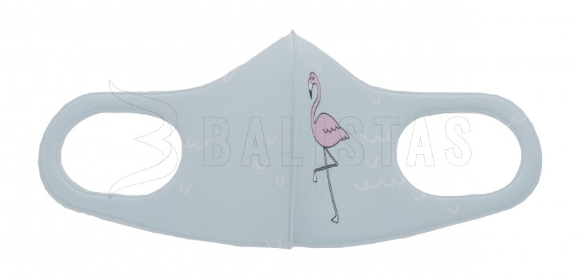 Kinder mondmasker - flamingo