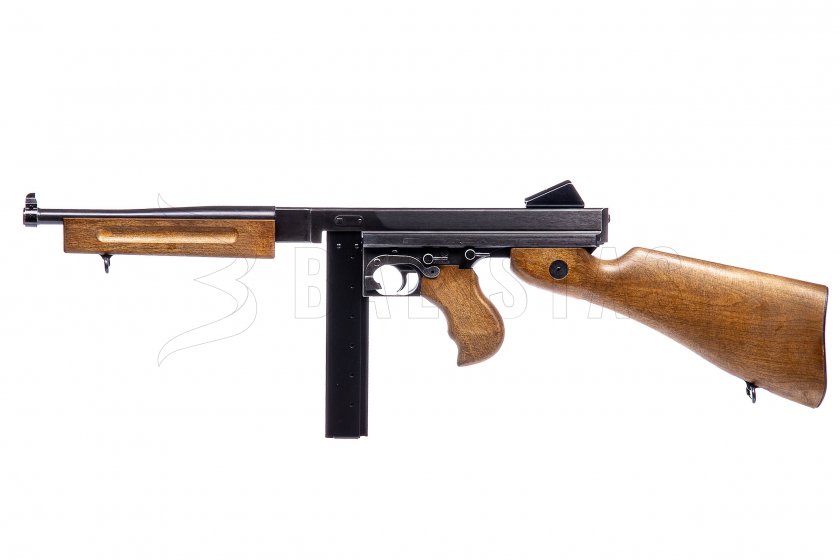 Luchtpistoolmitrailleur Umarex Legends M1A1 Thompson Legendary Semi-Auto 4,5mm