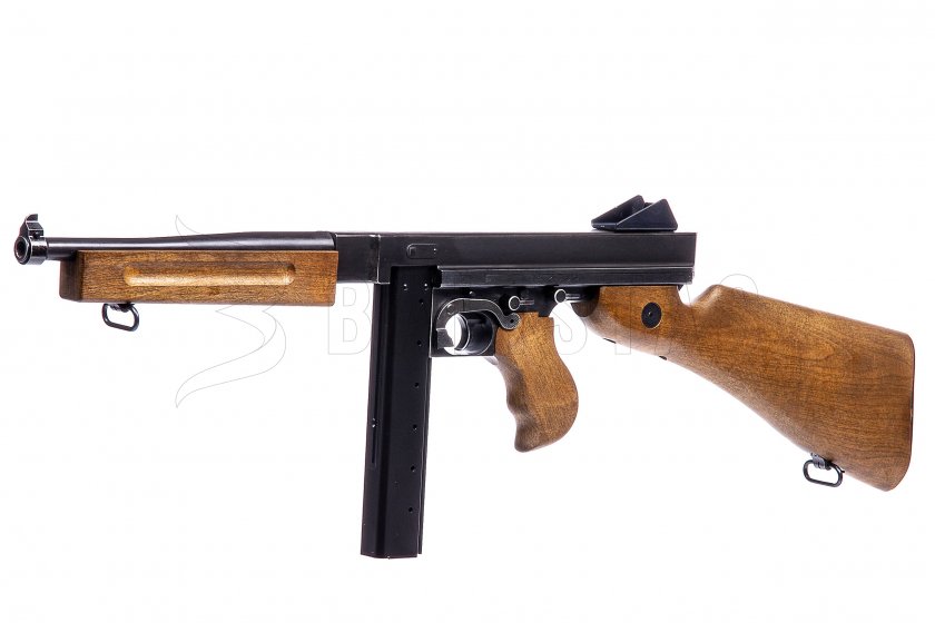 Luchtpistoolmitrailleur Umarex Legends M1A1 Thompson Legendary Semi-Auto 4,5mm