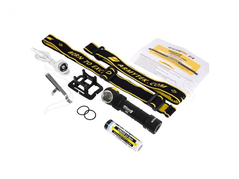Multifunctionele zaklamp Armytek Wizard v3 Magnet USB XP-L