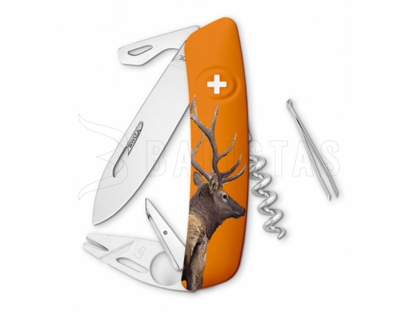 Zwitserse zakmes Swiza TT03 Wildlife Bull Elk