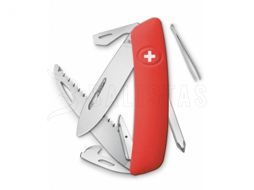 Zwitserse zakmes Swiza D06 rood