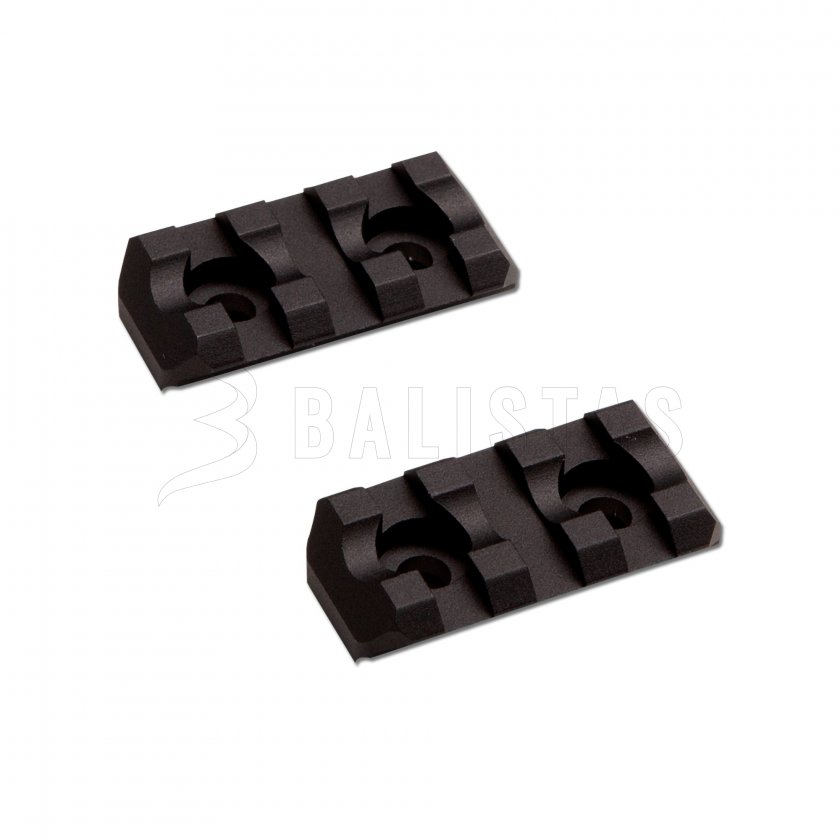ASG rail M-Lok 3 posities 2 stuks