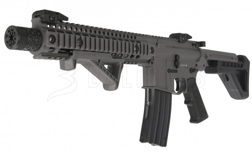 Luchtbuks Crosman DPMS SBR Full Auto 4,5mm grijs