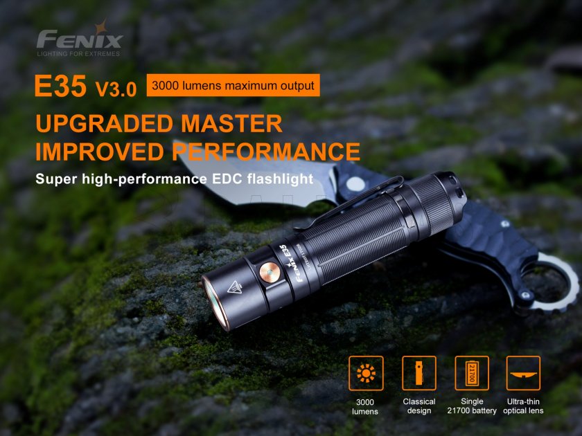 Zaklamp Fenix E35 V3.0