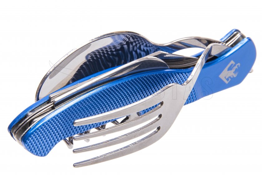 Opvouwbaar bestek Wildee Camper blauw