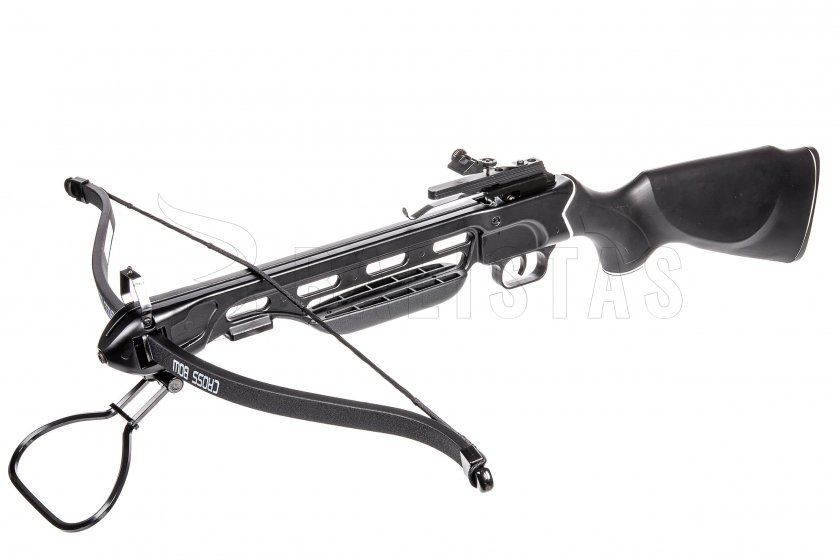 Recurve kruisboog Mankung Eagle 150lbs zwart