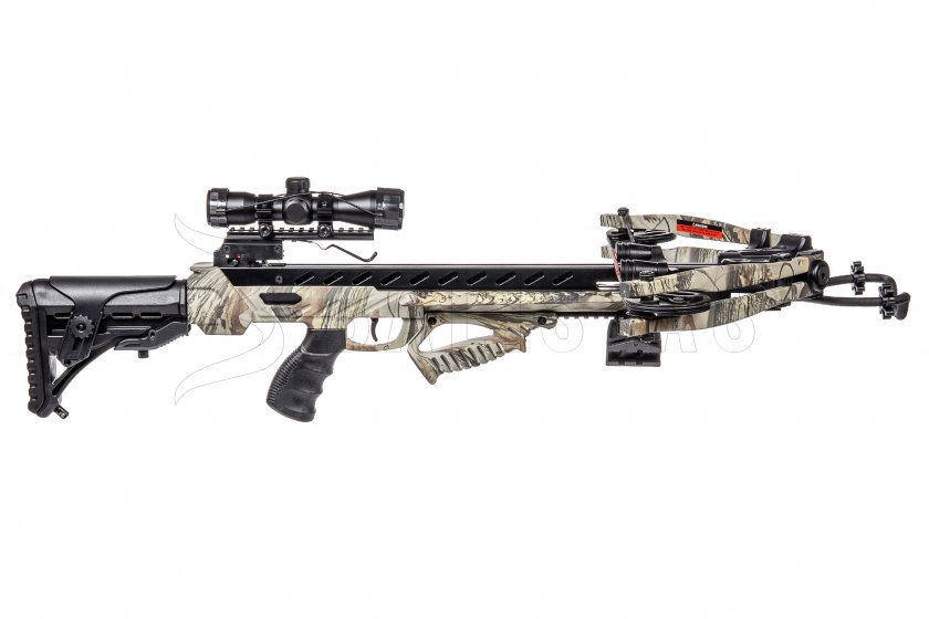 Kruisboog Mankung Frost Wolf 175lbs camo KIT